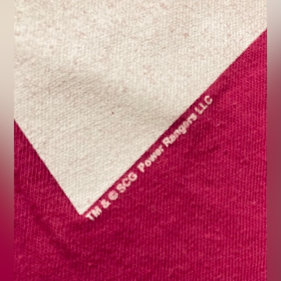 Mighty Fine Pink Ranger tee shirt - Picture 6 of 13